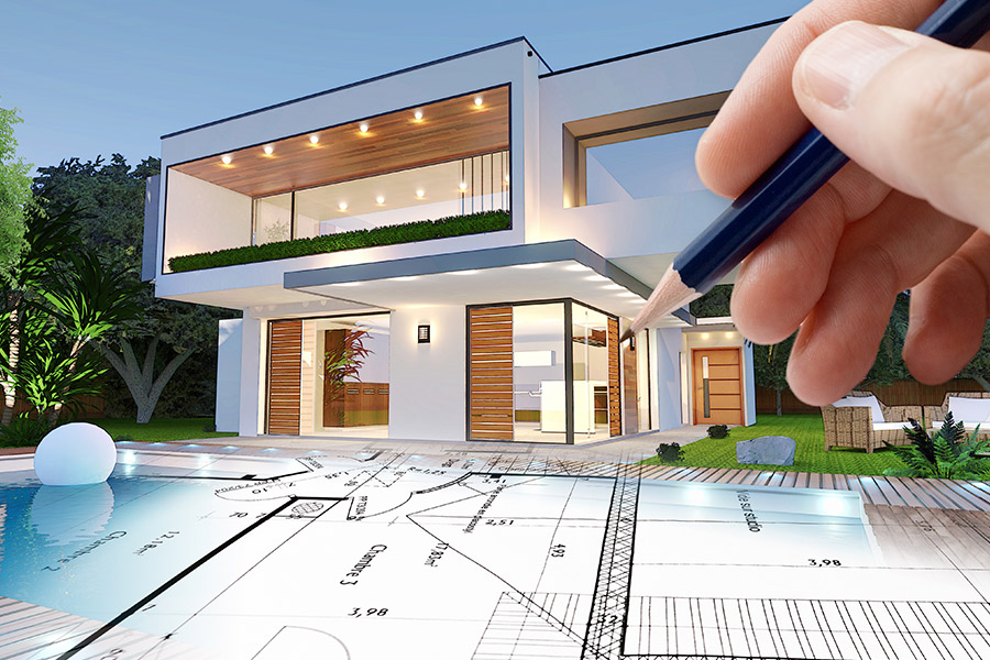 architect-hand-close-up-drawing-3d-model-of-modern-house-james-island-sc